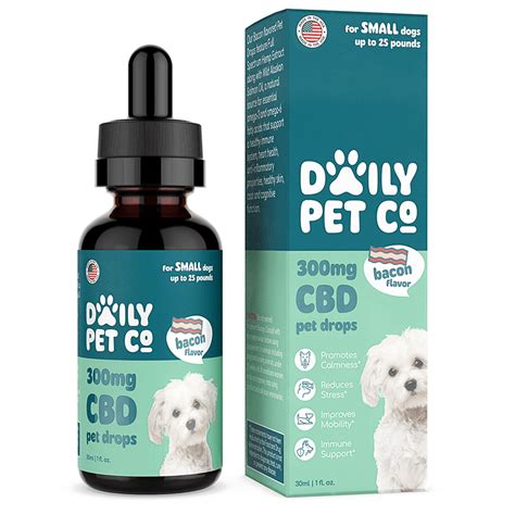 Cbd Oil For Dogs Bacon Flavored Daily Pet Co