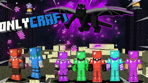 Sfidiamo Tutti Insieme L Ender Dragon Onlycraft Minecraft Ita