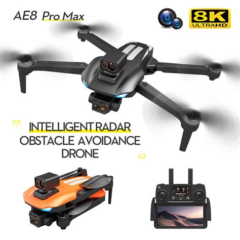 Ae8 Max Gps Drone 8k Hd Dual Camera 5g Wifi Fpv Fotografia Aérea