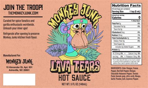 Lava Tears Hot Sauce Firehouse Bottling Company