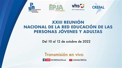 XXIII Reunión Nacional de la Red EPJA YouTube