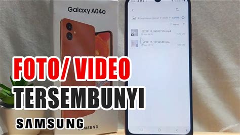 Cara Menampilkan Foto Video Yang Tersembunyi Di Hp Samsung A04e YouTube