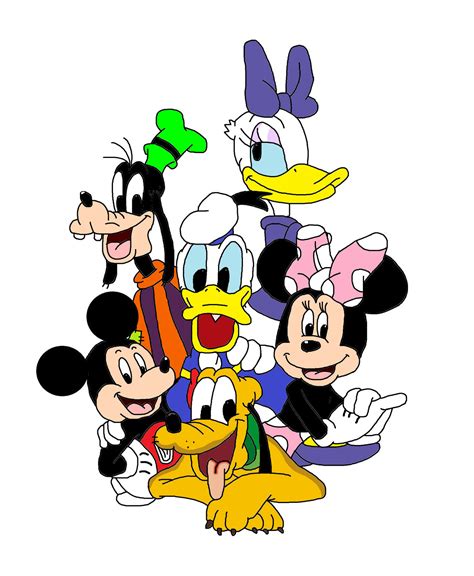 Mickey Mouse And His Friends By Naufalisback On Deviantart