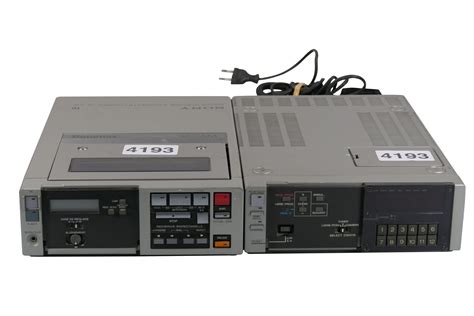 Sony SL F1E TT F1E Portable Betamax Videorecorder SECAM VCRShop