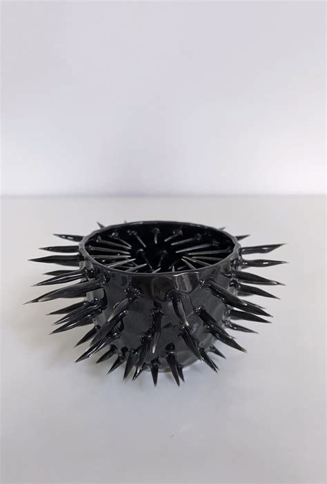 Ikuko Iwamoto Small Black Spiky Spiky Bowl Cavaliero Finn