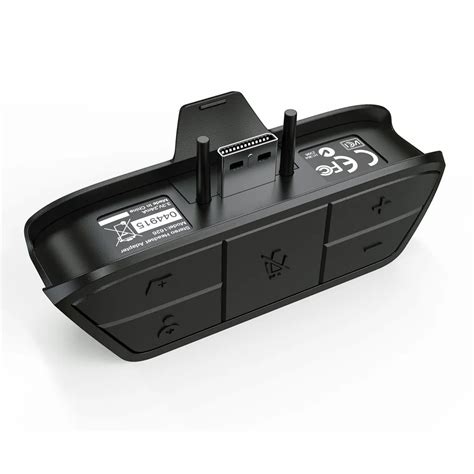 Black Stereo Headset Adapter Headset Audio Adapter