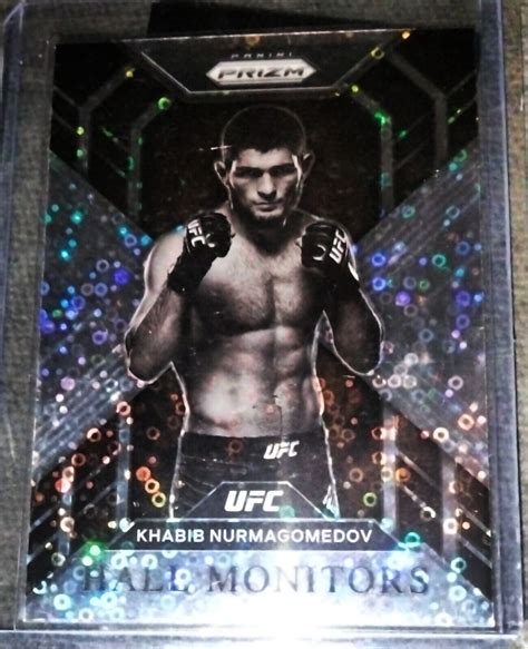 Panini Prizm Ufc Khabib Nurmagomedov Hall Monitors Disco Prizm