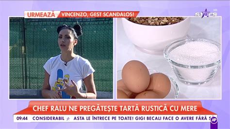 Chef Ralu ne pregătește Tartă rustică cu mere YouTube