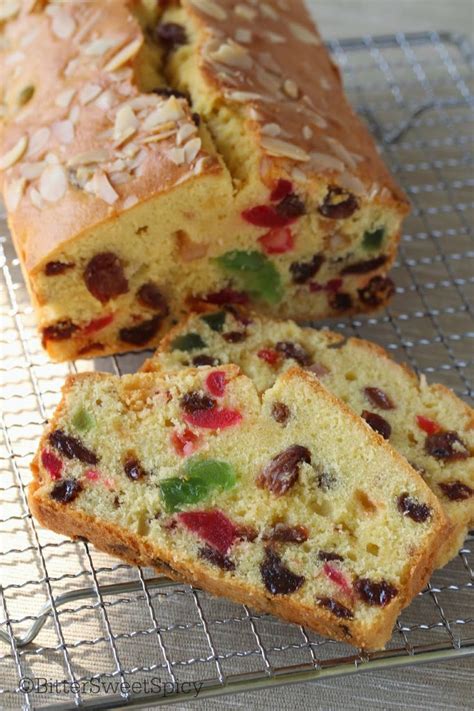 Bittersweetspicy Light Fruit Cake Light Fruit Cake Recipe Fruitcake