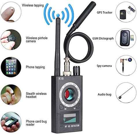 JMDHKK Hidden Camera Detectors Anti Spy Detector Bug Detector GPS