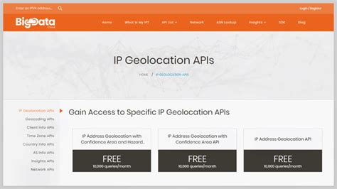 Ip Geolocation By Bigdatacloud Reviews Pricing Features Formget