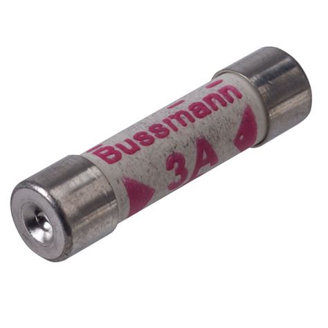 Bussmann C180 3A 3A 240VAC BS1362 Fast Acting Plug Top Fuse Rapid Online