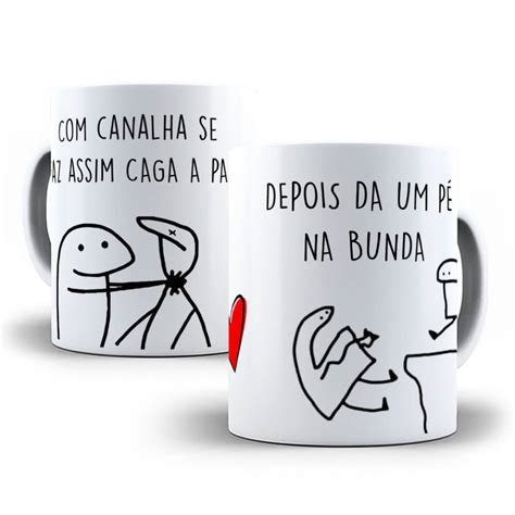 Caneca Flork Bento Cake Frases Criativas Xícara Flork Ref 76