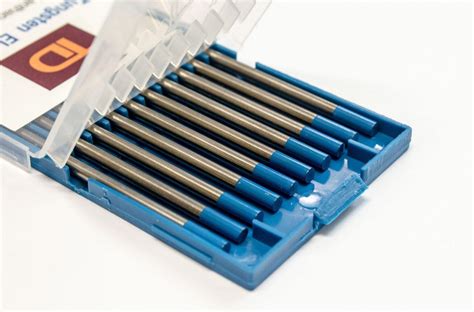 TIG Tungsten Electrodes Explained With Color Chart