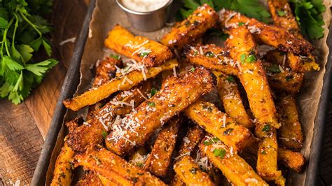 Air Fryer Parmesan Truffle Polenta Fries XoxoBella