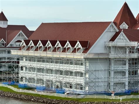 Refurbishment Of Sago Cay Exterior Nears Completion At Disney S Grand