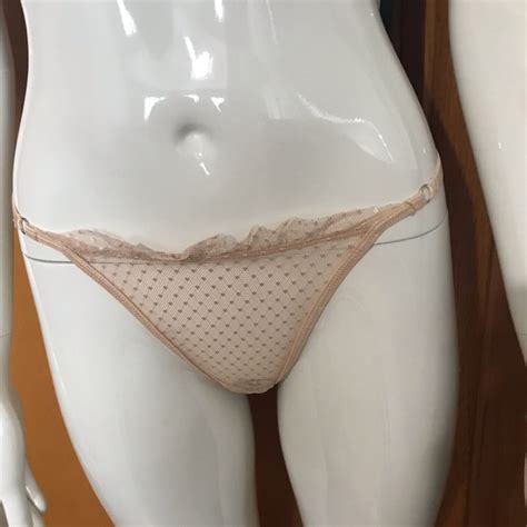 Nasty Gal Intimates Sleepwear Nasty Gal Dobby Mesh Triangle Lingerie Set Nude Poshmark