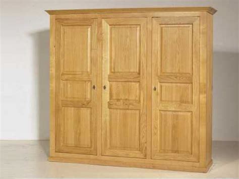 Armoire Style Rustique Mathilden En Ch Ne Massif Ou Portes