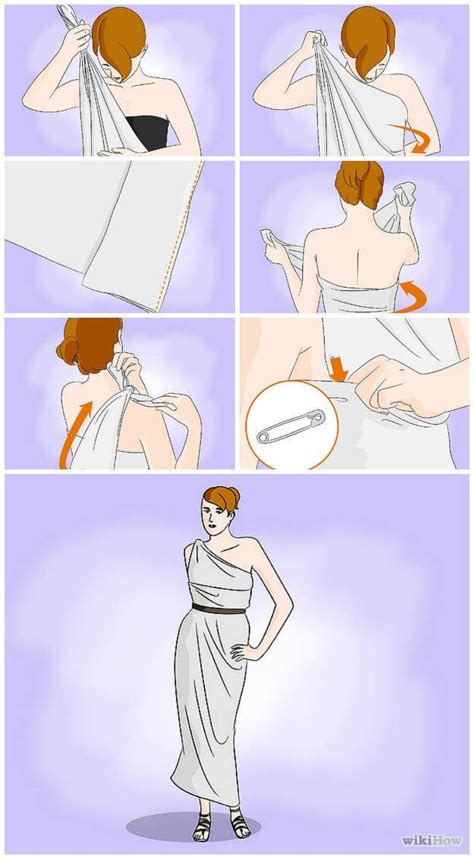 Heres How To Tie Anything And Everything Toga Costume Diy Diy Toga Toga Party Costume