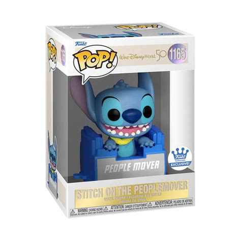 Pop Disney World Th Anniversary Stitch The People Mover Funko