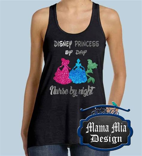 Night Nurse Disney Nurse Night Nurse Shirt Princess By Day Nurse By