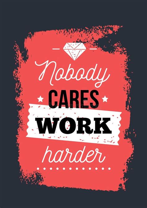 Work Harder Typography Poster Design Background Quote Success