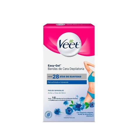 Bandas Cera Veet Axila Bikini X Und Veet Falabella