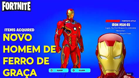 Como Pegar De Gra A Novo Homem De Ferro Iron Man Mark Novo