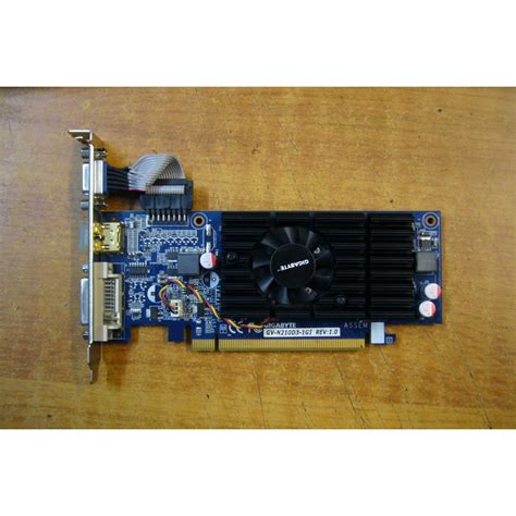 Gigabyte Gv N210tc 1gi Nvidia Geforce 210 1gb Ram Gddr3 64 Bit Pci Express 2 0 Shopee Malaysia