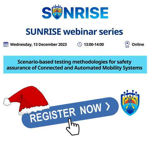 SUNRISE Webinar Scenario Based Testing Methodologies For Safety