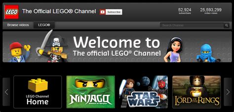 Create Your Own Playlist At The Official Lego® Channel On Youtube