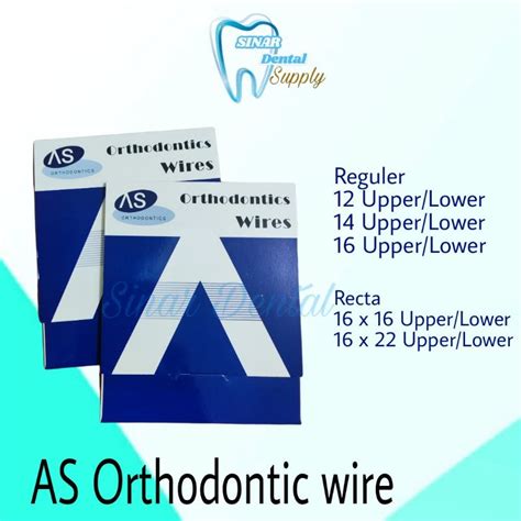 Jual Wire Niti Orthodontic Kawat Behel Gigi Recta Shopee Indonesia