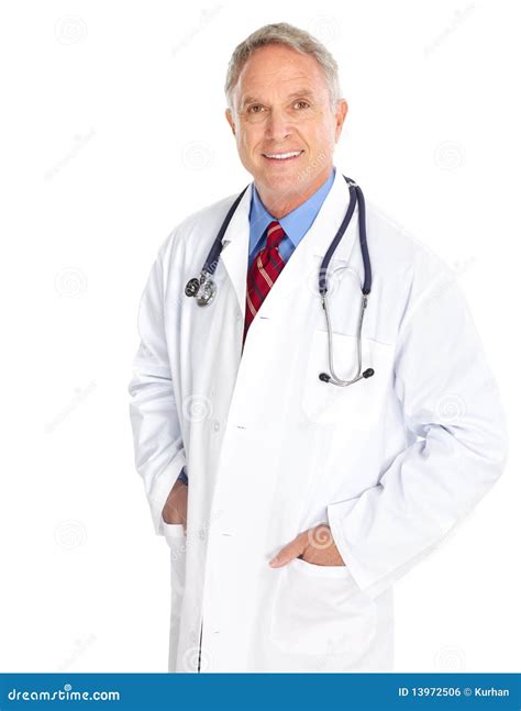 Doktor stockfoto. Bild von isolat, überzeugt, aufgabe - 13972506