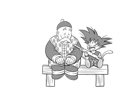 Goku And Grandpa Gohan By Yingying57 On Deviantart