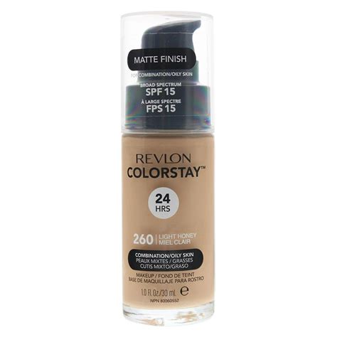 Revlon Colorstay Foundation Combinationoily Skin 260 Light Honey