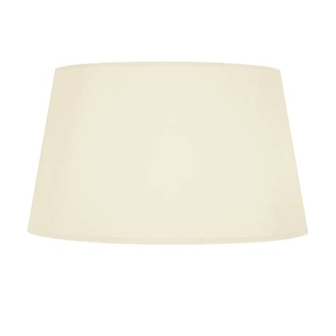 Abat Jour Tosel Tambour 50 Tissu Tambour Beige D 50 X H 30 Cm Leroy