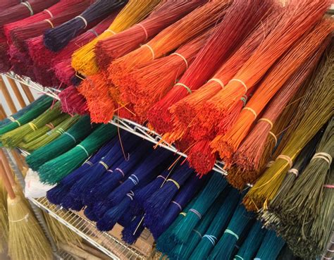 Dyed Brooms Witch Broom Brooms Handmade Broom