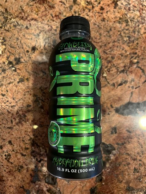 Prime Hydration Glowberry 🔥 Ultra Rare Holographic 🔥limited Edition