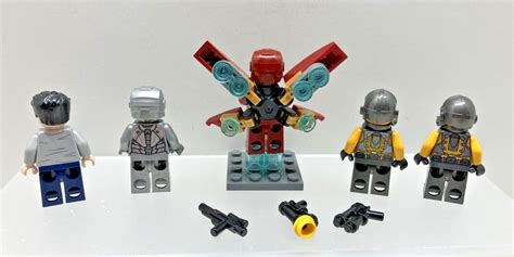 Lego Minifigures Avengers Iron Man Armory Avenger AIM Agents Tony Stark