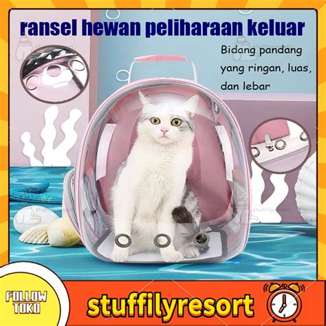 Jual Cod Tas Astronout Tas Astronot Kucing Anjing Tas Transparan