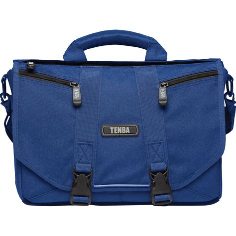 Tenba Photo Laptop Messenger Bag Mini Blue B H Photo