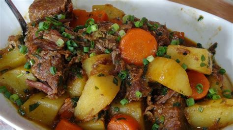 Carne De Panela Batata E Cenoura