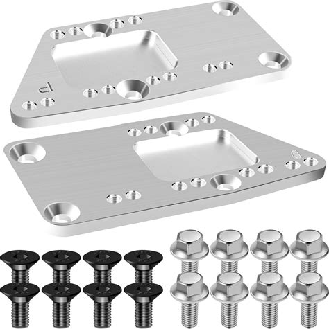 Amazon Zibopar For Ls Swap Motor Mounts Adapter Plates For Sbc