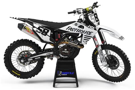 Fasthouse Husqvarna Black Throttle Syndicate