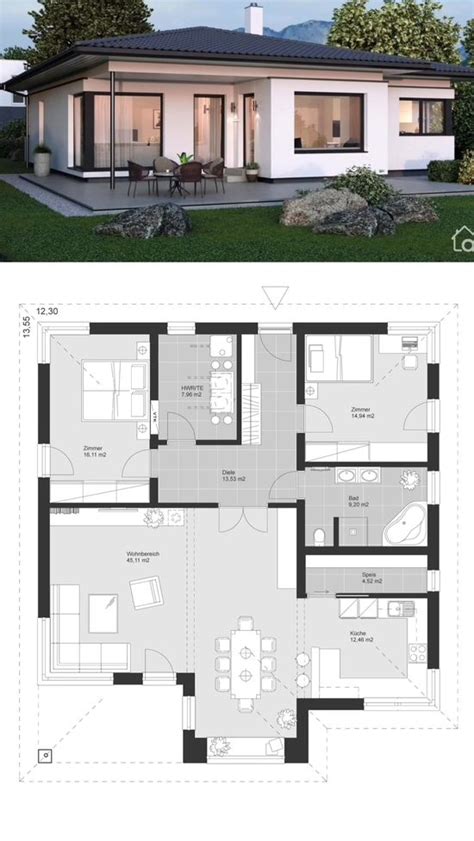 Bedroom House Plan Id En Plan De Maison Villa Plan