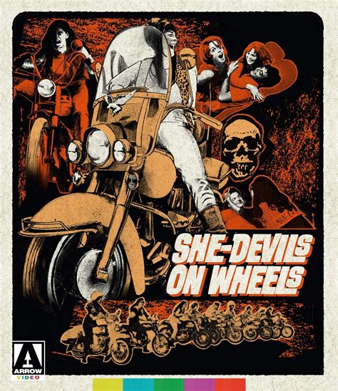 She Devils On Wheels [blu Ray] Betty Connell Nancy Lee