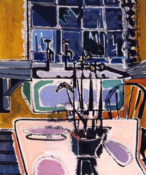 Bbc Your Paintings The Kitchen At Night 1950 Patrick Heron