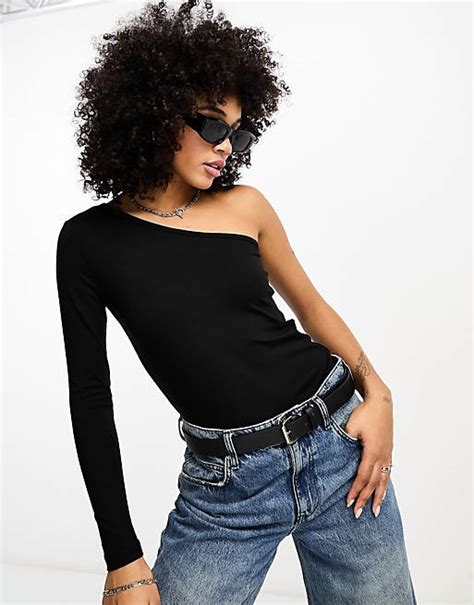 And Other Stories One Shoulder Top In Black Asos