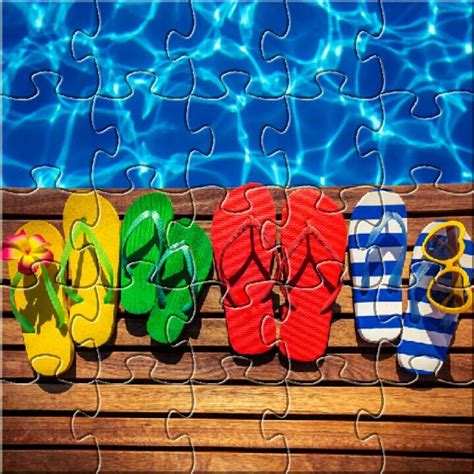 Flip Flops Jigsaw Puzzle
