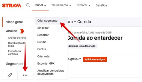 Como Criar Segmentos No Strava